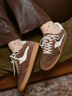 🤎▪️Dolce Vita ▪️Notice Sneakers Dark Brown Suede